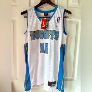 NWT Carmelo Anthony Denver Nuggets Nike Jersey Swingman White Sewn NBA Men’s S